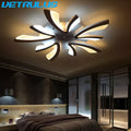 DecorBites™ Branch Design LED Chandelier: Modern Nordic Acrylic Ceiling Light for Stylish Living Room Décor
