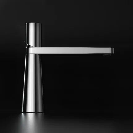 DecorBites™ Brushed Gold Basin Faucet - Elegant Brass Bathroom Mixer Tap for Lavatory
