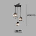 DecorBites™ Crystal LED Pendant Chandelier for Dining Living Room Decor