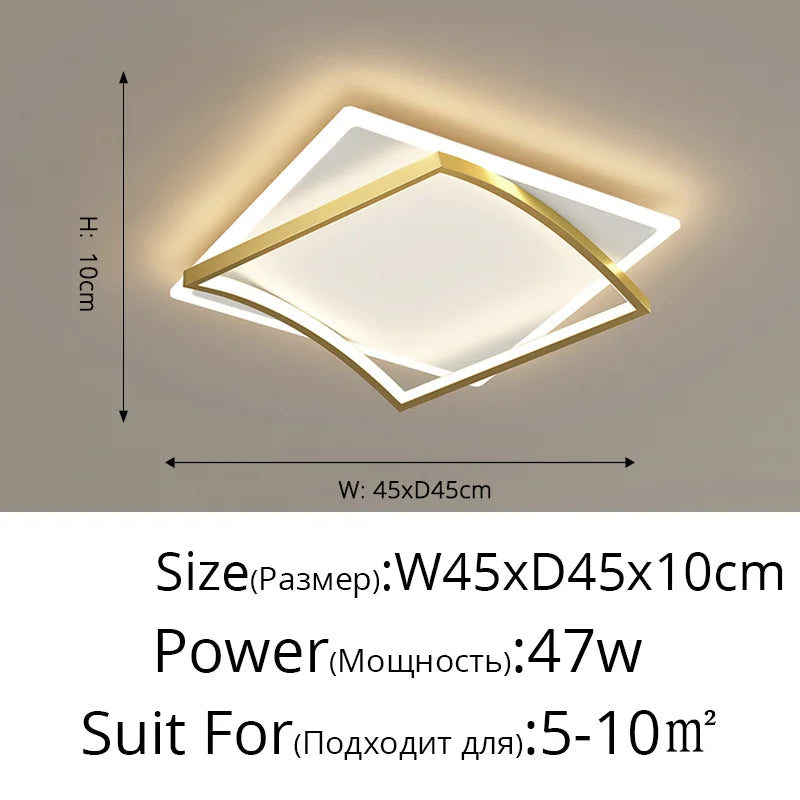 ثريات إضاءة LED DecorBites™ قابلة للتعتيم، مصباح عصري لديكور المنزل