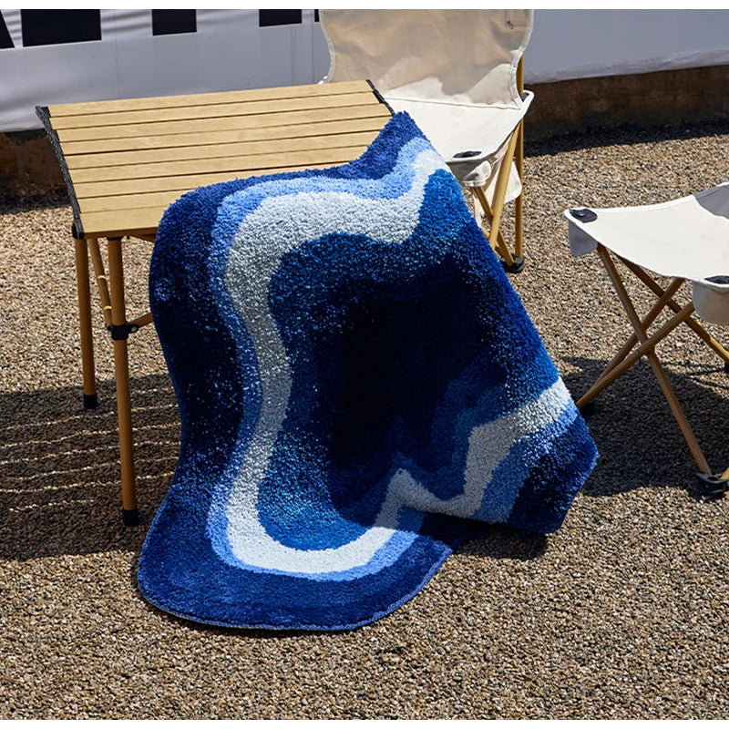 DecorBites™ Cloud Shaped Tufted Rug 80X120 - Nordic INS Style Soft Cozy Non Slip Mat