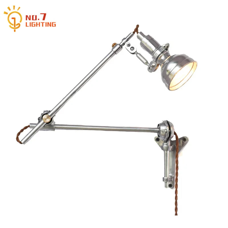 DecorBites™ Industrial Retro Wall Lamp Cast Aluminum Medieval Sconces for Home, Office, Cafe