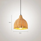 Southeast Asia Bamboo Rattan Woven Pendant Light