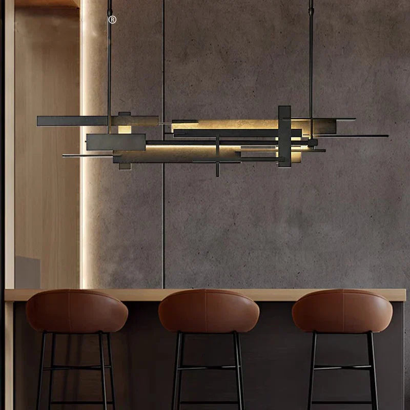 DecorBites™ ثريات LED مصابيح معلقة عصرية لغرفة المعيشة وغرفة الطعام