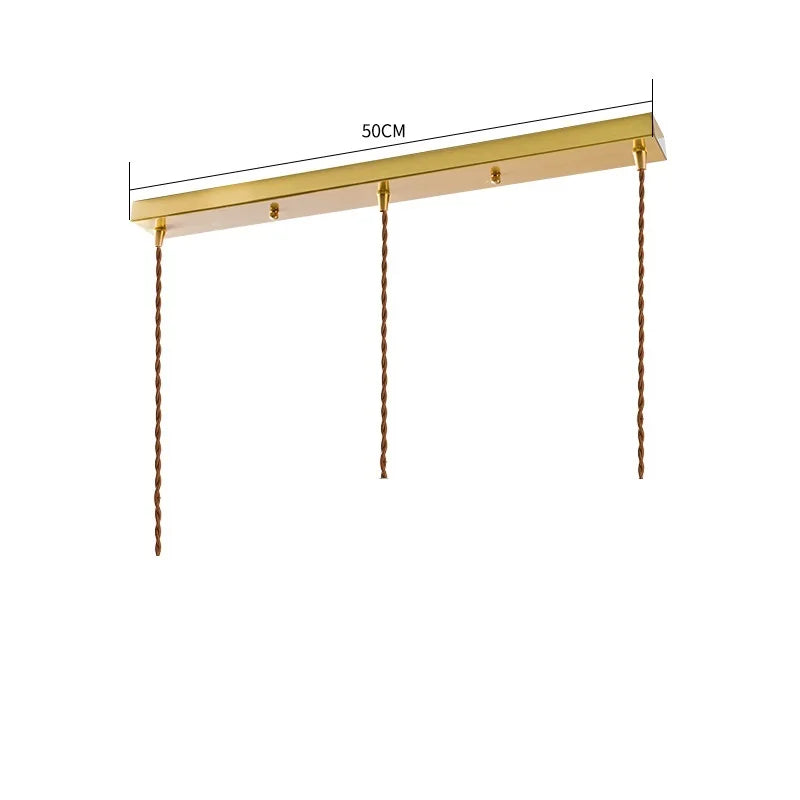 DecorBites™ Diamond Amber Glass LED Pendant Lights - Nordic Modern Hanging Lamp