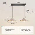 Japanese Wabi-Sabi Cream Wood Pendant Light