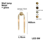 Italian Postmodern Retro Glass Pendant Light Dimmable