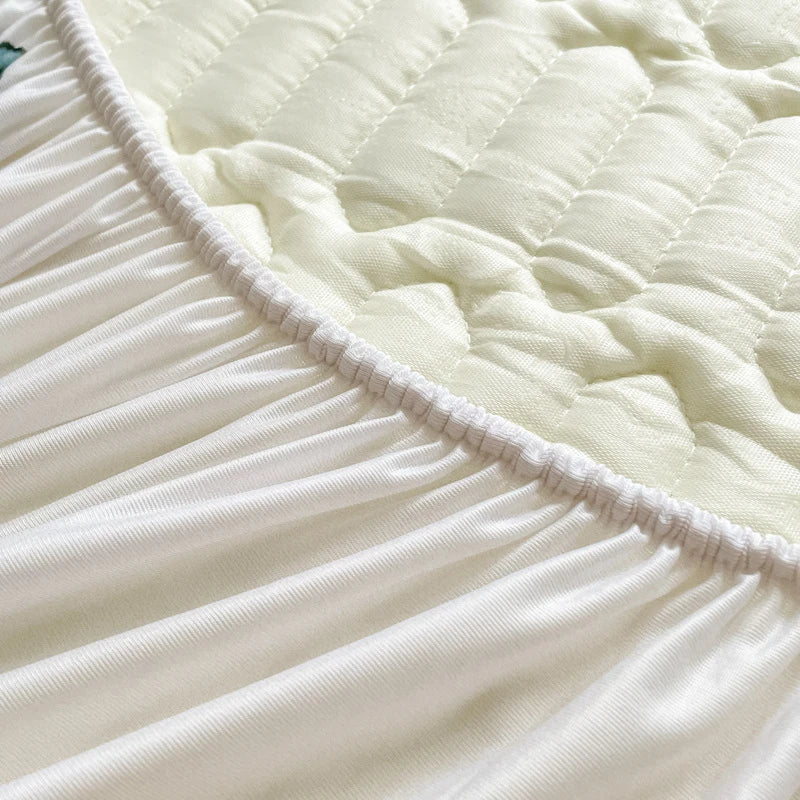 غطاء مرتبة ووسادة لاتكس مبرد من DecorBites™ - وسادة سرير صيفية للتبريد