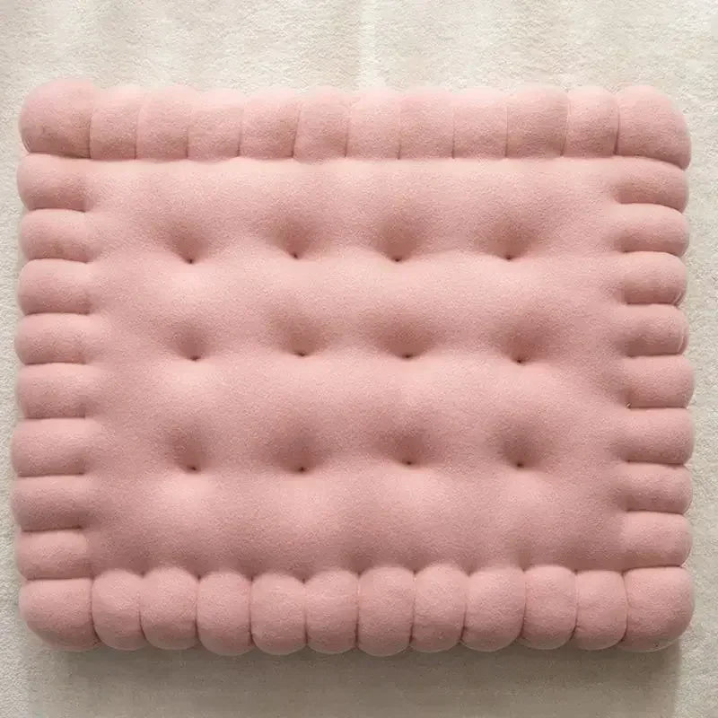 DecorBites™ Biscuit Sofa Cushion: Soft Chair Seat Cushion for Home Decor and Living Room