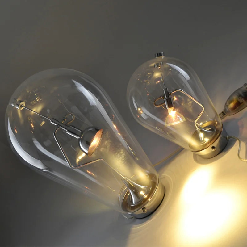 DecorBites™ Gravitational Chrome LED Table Lamp for Bedroom Study & Work