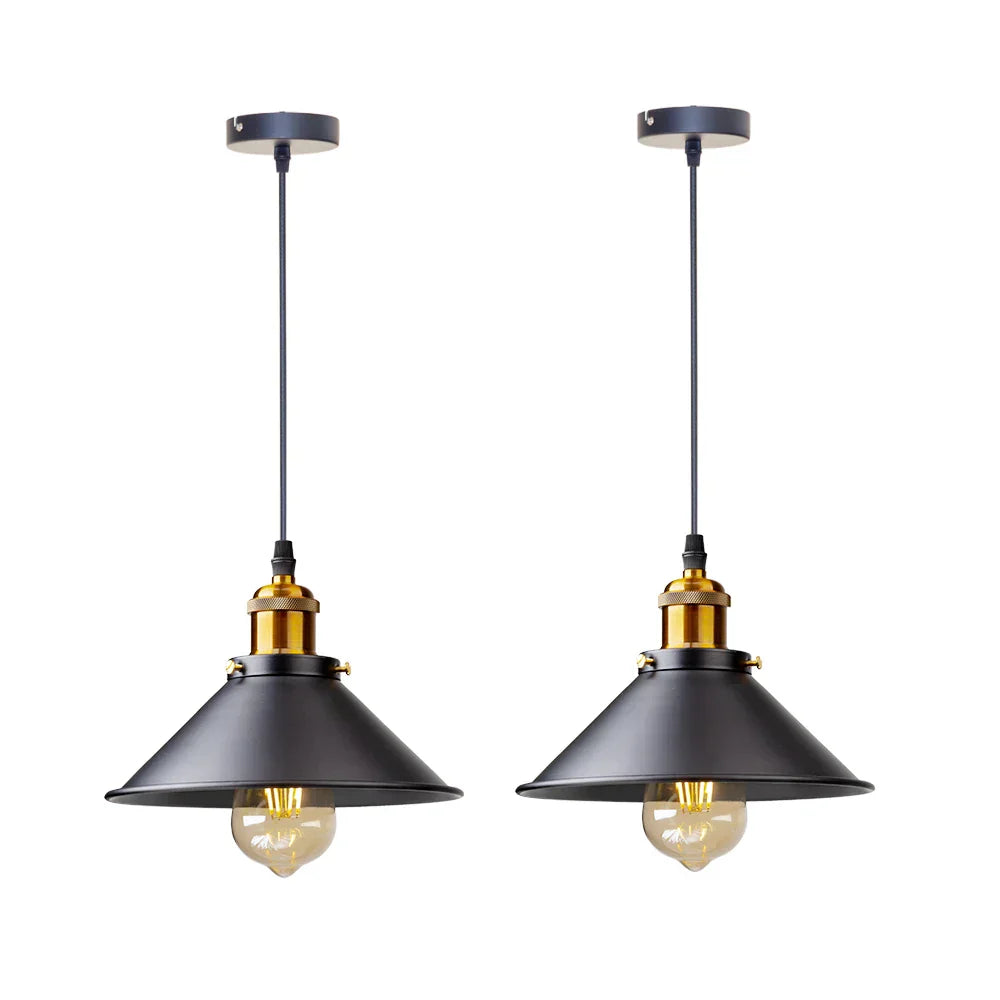 Suspension LED industrielle rétro DecorBites™ pour la maison, la salle à manger, le bar et la décoration de restaurant