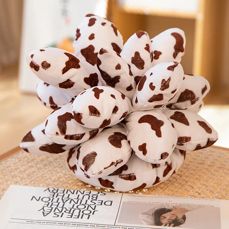 DecorBites™ 3D Succulent Cactus Pillow Plush Cushion for Living Room Decor