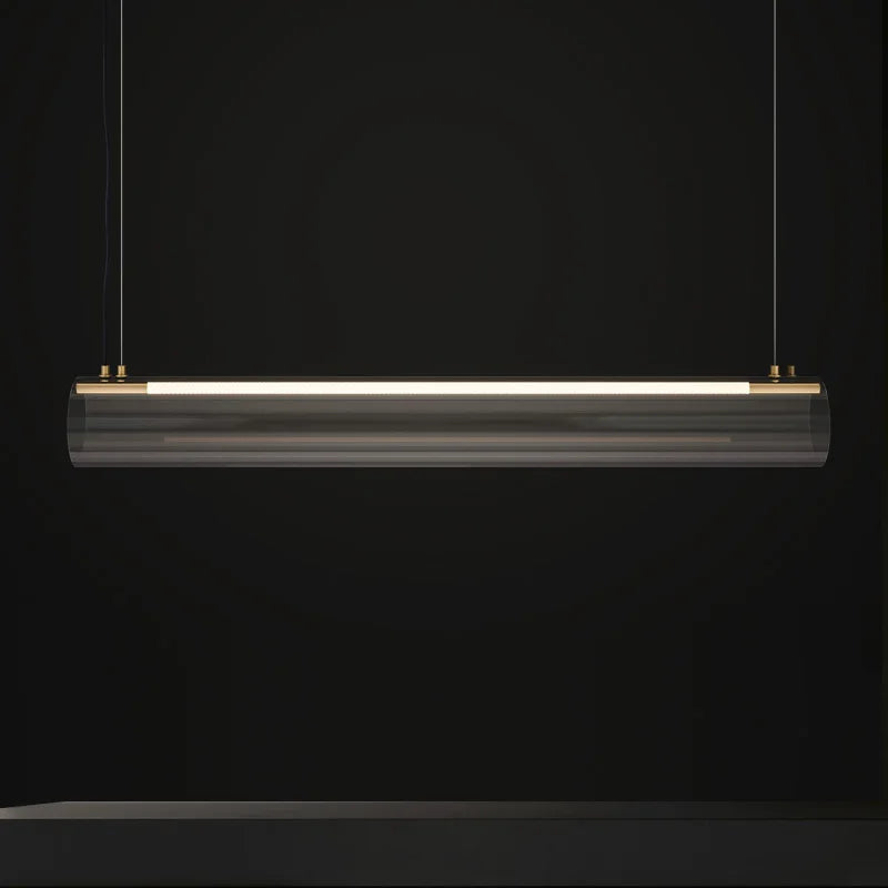 DecorBites™ مصابيح قلادة أنبوبية طويلة LED: إضاءة أنيقة للمنزل والمطعم والبار