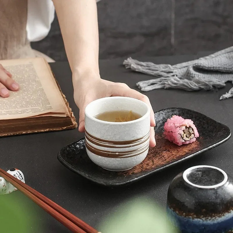 أكواب قهوة وشاي من السيراميك الياباني من DecorBites™ - أكواب بورسلين بالجملة