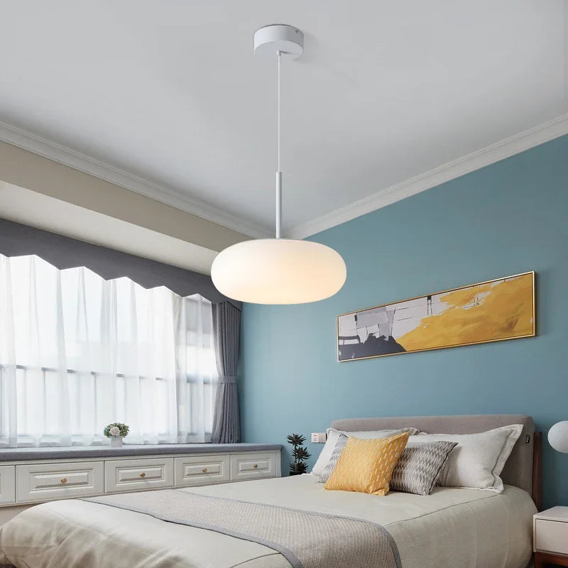 2024 DecorBites™ Eco-Friendly PE Ceiling Pendant Lamp for Kitchen Bedroom LED Interior Lighting