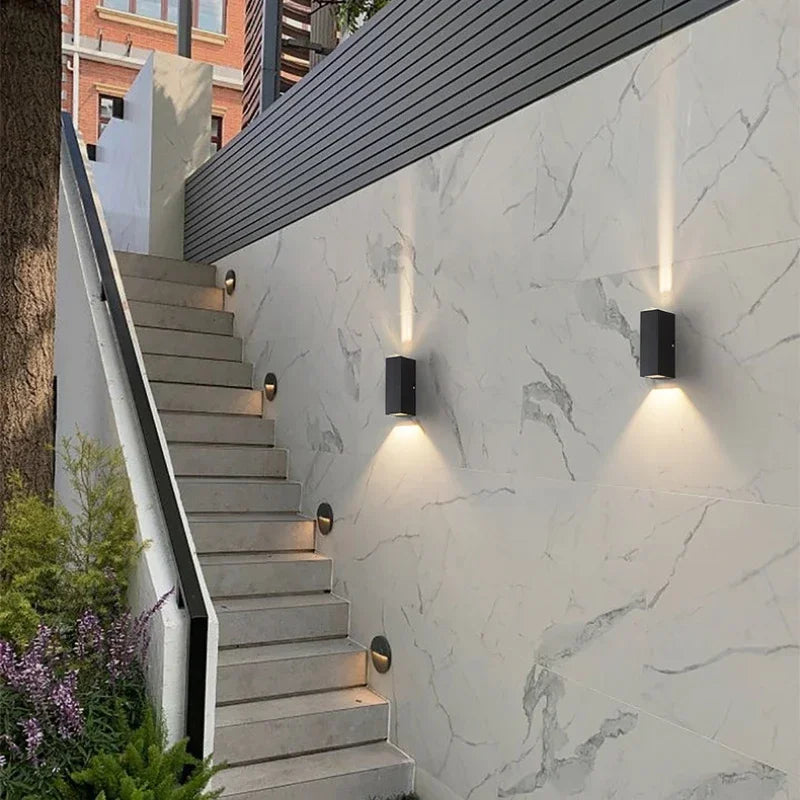 DecorBites™ Aluminum Waterproof Porch Spot Wall Lamp: High Power Indoor Outdoor Light