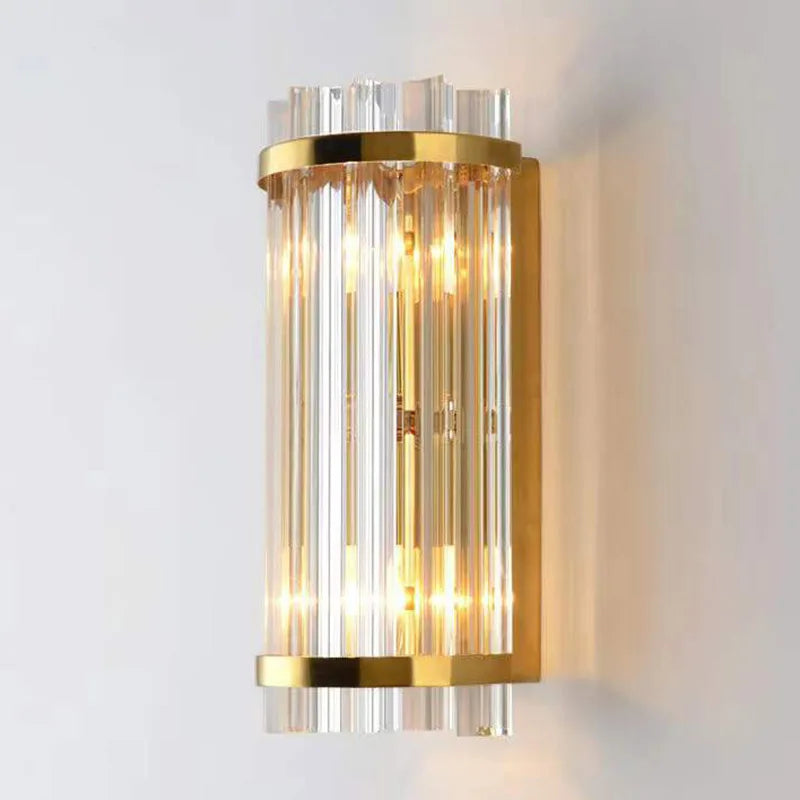 DecorBites™ Crystal Luxury Wall Lamp for Modern Bedroom, Living Room, Staircase - LED Indoor Lighting