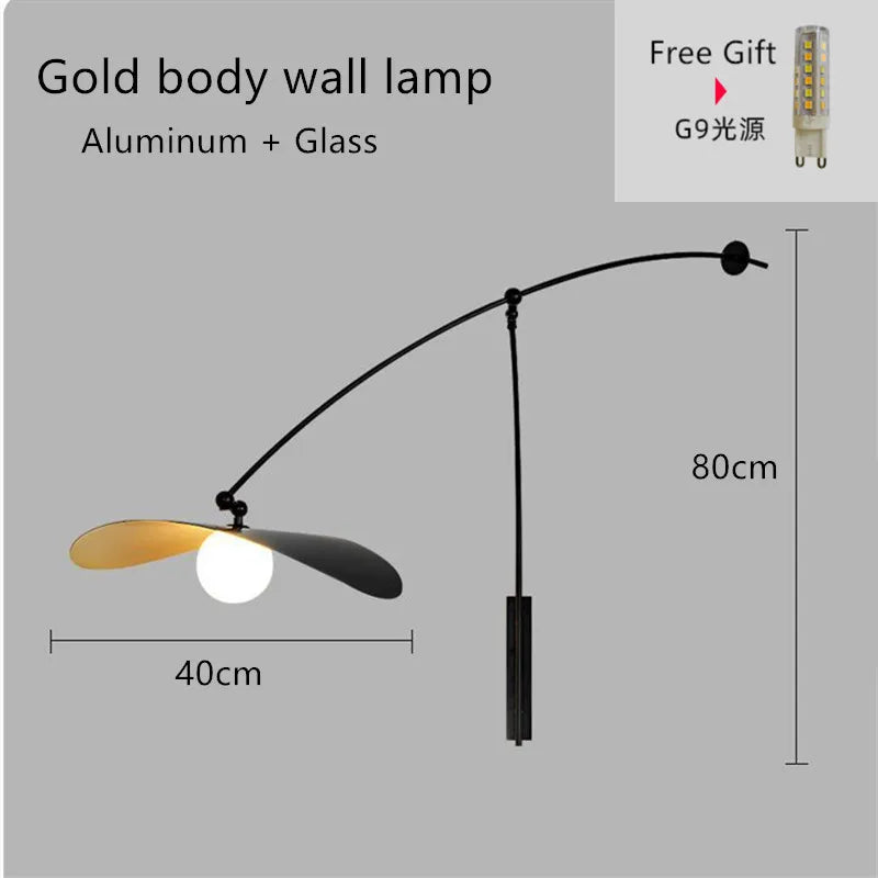 DecorBites™ Adjustable Long Arm LED Floor Lamp for Reading & Living Room