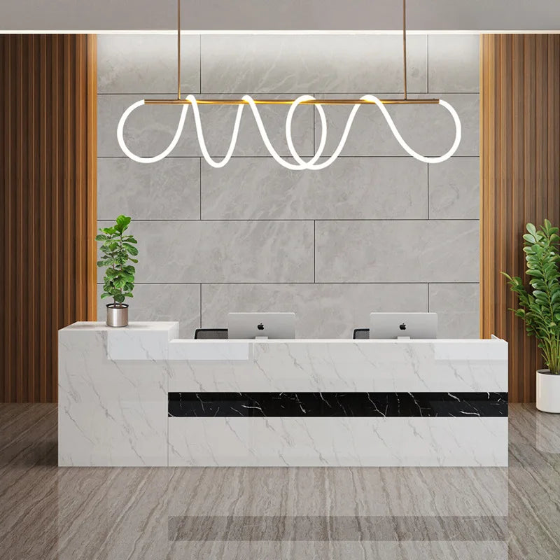 ثريا DecorBites™ الذهبية السوداء LED المعلقة بتصميم عصري مبسط لإضاءة ديكور المنزل