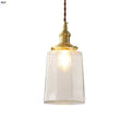 DecorBites™ Clear Glass LED Pendant Lamp Modern Nordic Style Adjustable Hanging Light