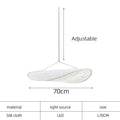 DecorBites™ LED Chandelier: Designer Pendant Lighting for Living Room and Dining Table