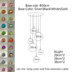 Nordic Ceiling Pendant Lamp Lava LED Pendant Light Modern Light Lighting Living Room Indoor Decor Home Fixtures Kitchen Hanging