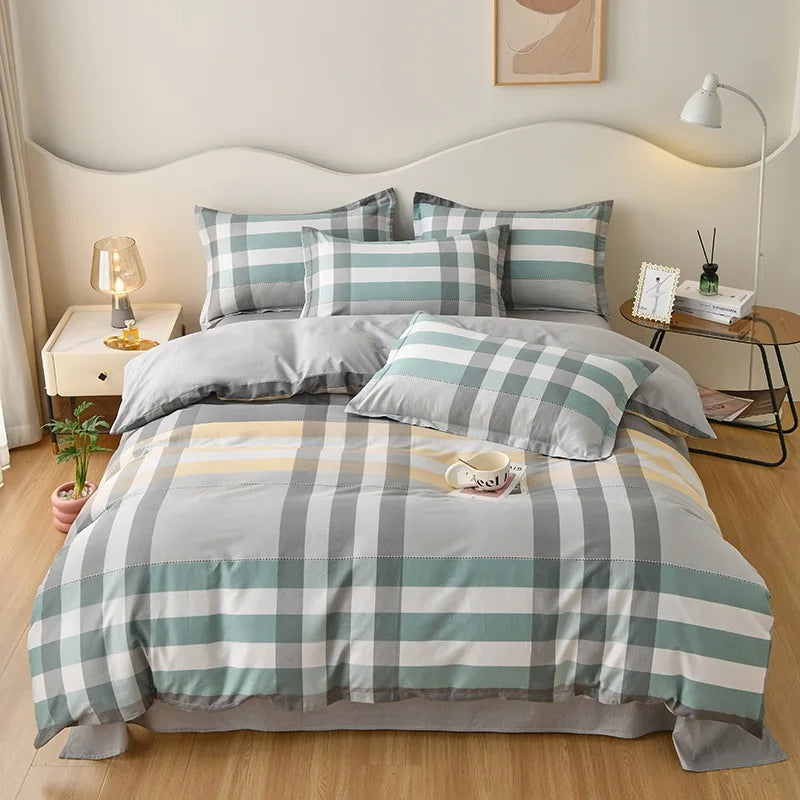 DecorBites™ Cotton Printed Bedding Set for Sweet Cozy Sleep