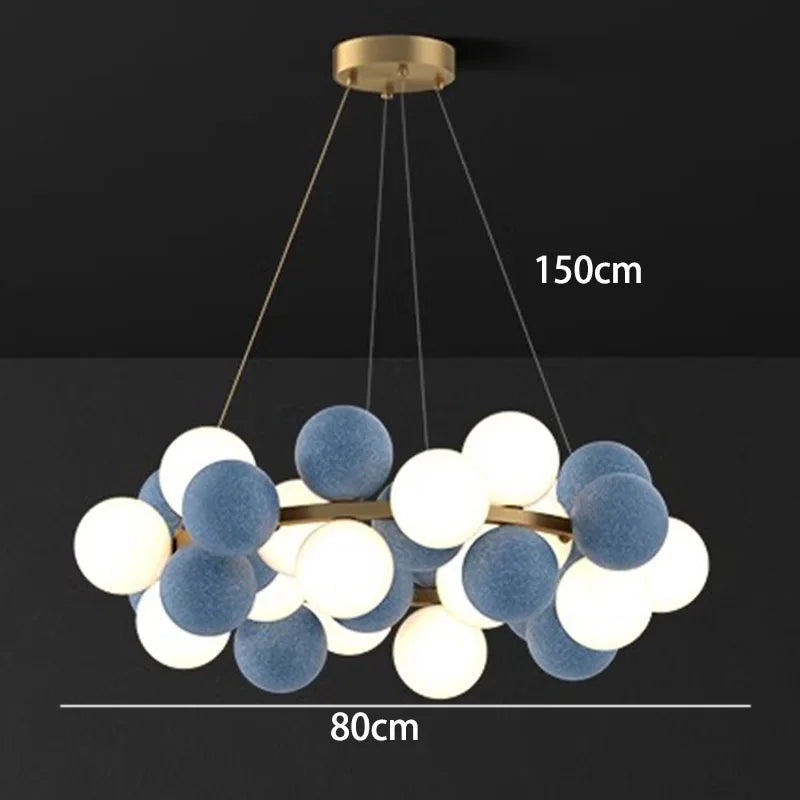 ثريات LED معلقة من DecorBites™ لديكور المنزل العصري، إضاءة داخلية لغرف المعيشة وغرف الطعام
