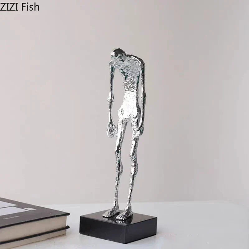DecorBites™ Abstract Lovers Sculpture Desk Ornament Home Decor Aesthetic Figure
