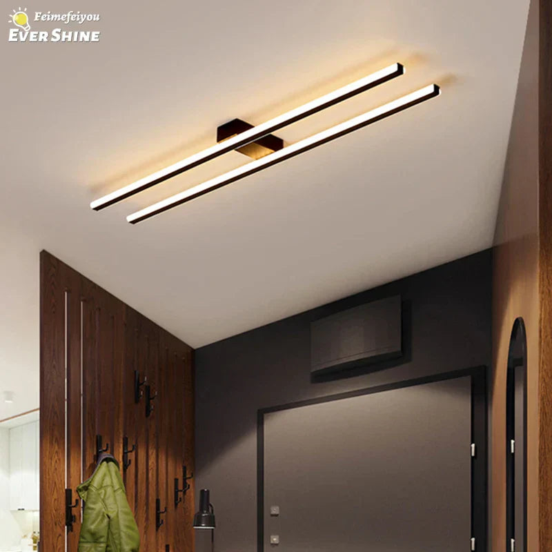 DecorBites™ مصباح سقف LED بتصميم شمالي حديث لغرفة المعيشة وغرفة النوم والمطبخ والشرفة