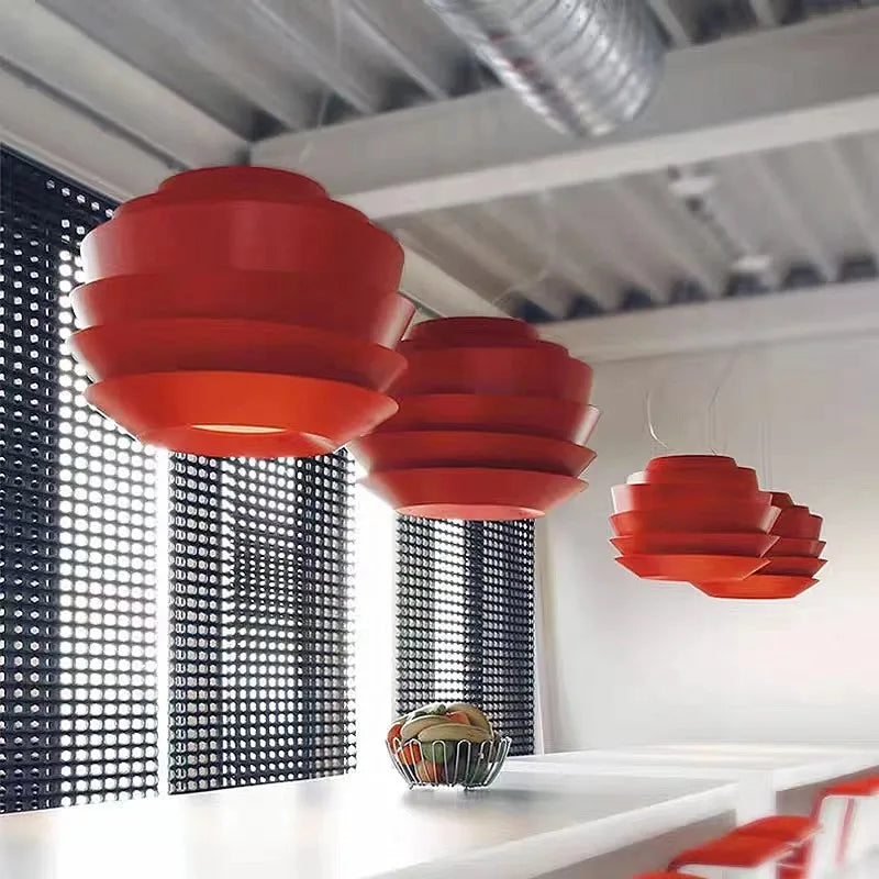 مصباح التعليق Le Soleil™ من DecorBites: إضاءة ديكور ريترو على الطراز الاسكندنافي للمنزل أو بجانب السرير أو المطعم