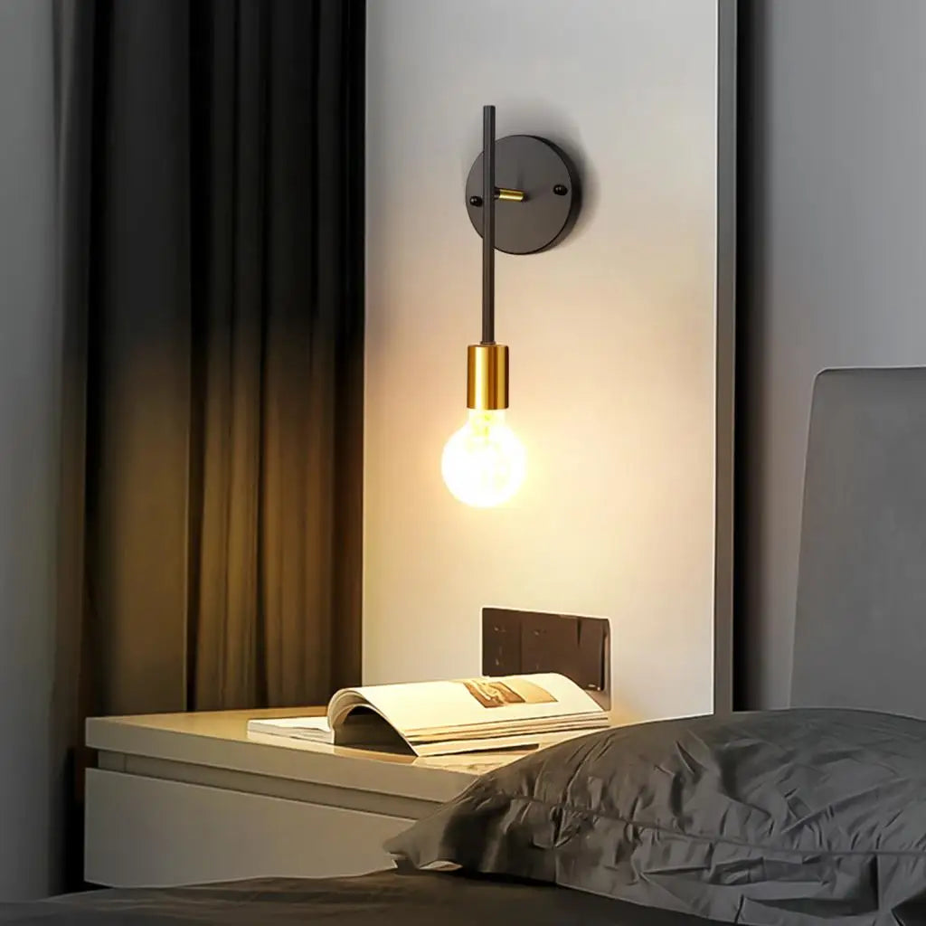 ثريا سقف LED من DecorBites™: شمعدان حائط صناعي حديث لغرفة النوم وغرفة المعيشة والمطبخ