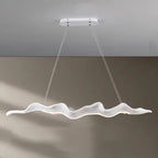 Vintage Resin Leaf Pendant Light With Iron Finish