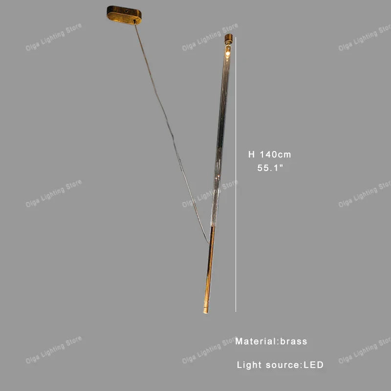 مصباح DecorBites™ الصناعي الاسكندنافي LED المعلق لديكور غرفة الطعام