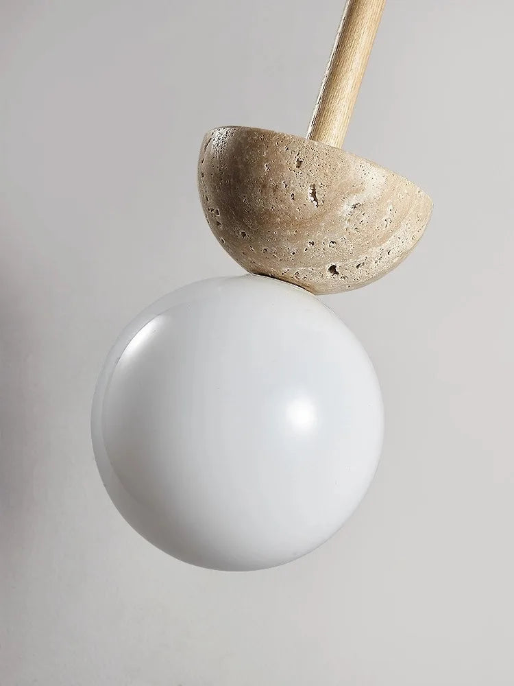 DecorBites™ Cream Style Led Pendant Lamp for Bedroom Decor