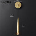 DecorBites™ Crystal Water Drop Wall Sconce for Bathroom & Bedroom, Gold LED Mirror Light