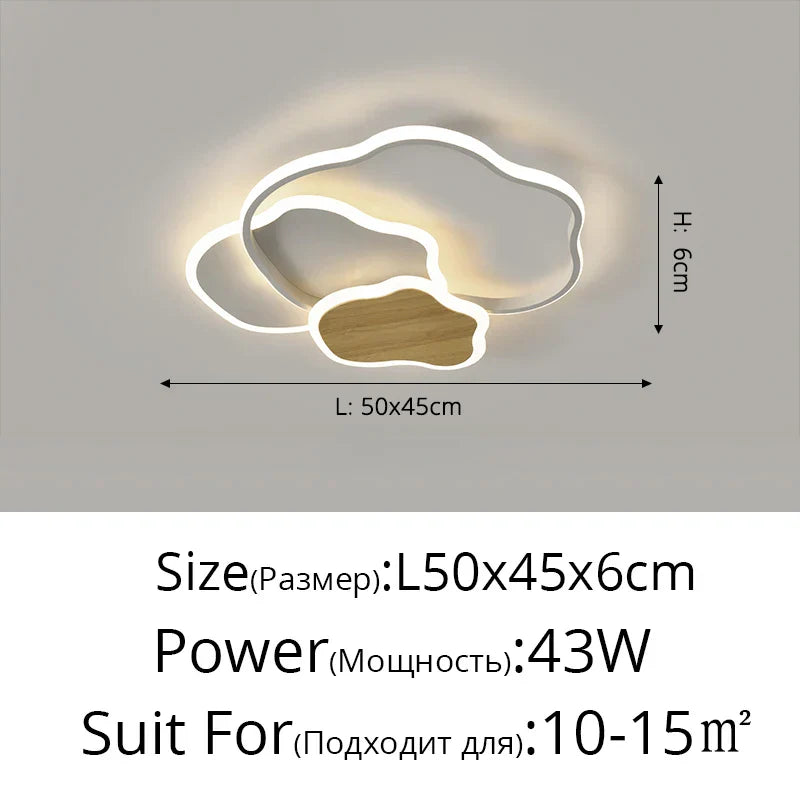 ثريات DecorBites™ LED إضاءة داخلية عصرية قابلة للتعتيم للزينة المنزلية