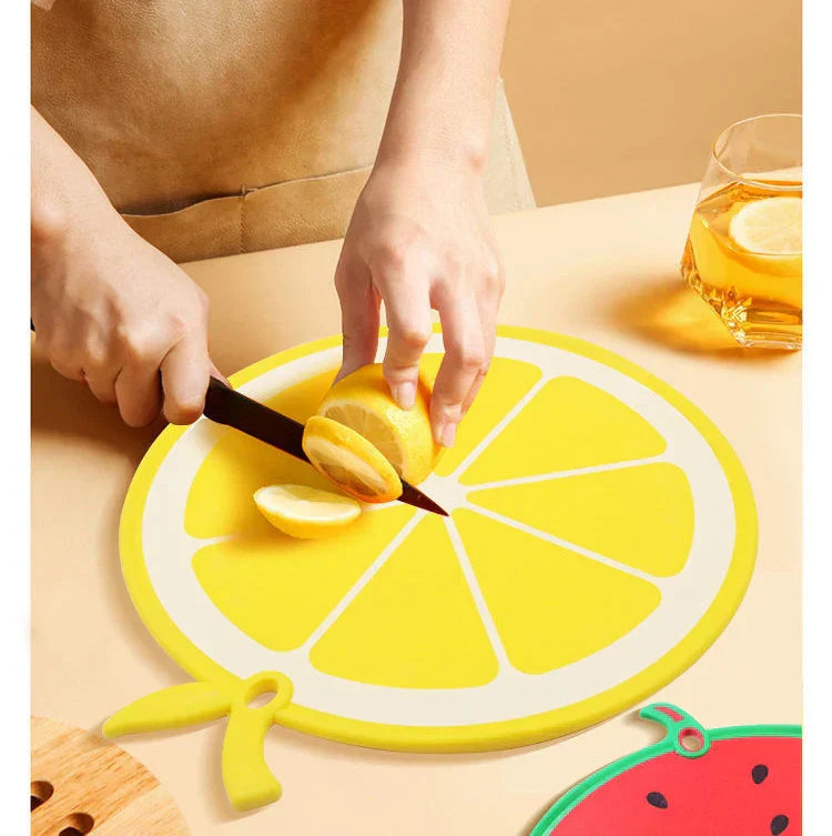 DecorBites™ Fruit Shape Chopping Board - Safe Household Kitchen Tools