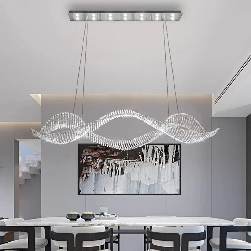 DecorBites™ ثريا إضاءة LED متدلية لغرفة المعيشة وتزيين غرفة الطعام