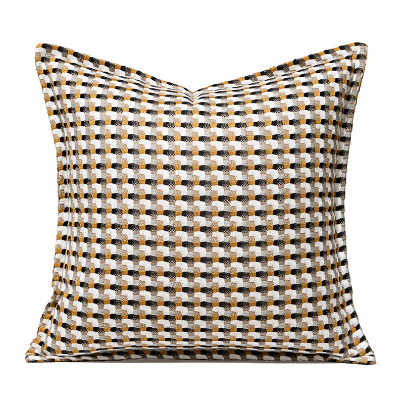 غطاء وسادة DecorBites™ Luxe مقاس 45x45 سم: غطاء وسادة عالي الجودة لديكور منزلي أنيق