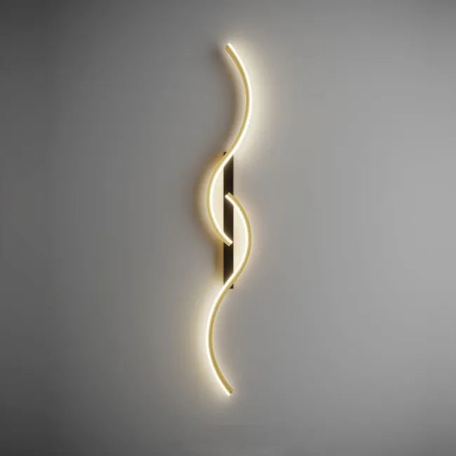 مصباح جداري LED من DecorBites™ لغرفة المعيشة وغرفة النوم والإضاءة الداخلية