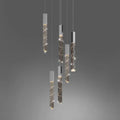 DecorBites™ Crystal Glass LED Pendant Light: Modern Nordic Restaurant Hallway Lighting