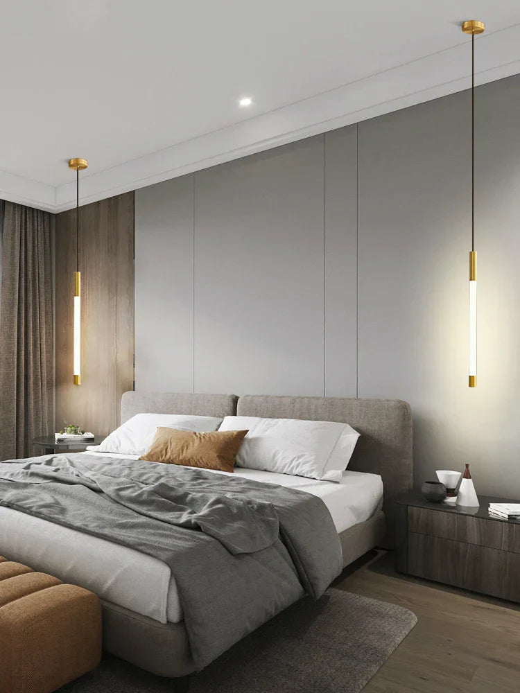 مصباح جداري DecorBites™ Gold Bar LED للديكور المنزلي في غرفة الطعام والمطبخ وغرفة النوم
