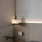 Wabi-Sabi White Marble Stone Pendant Light