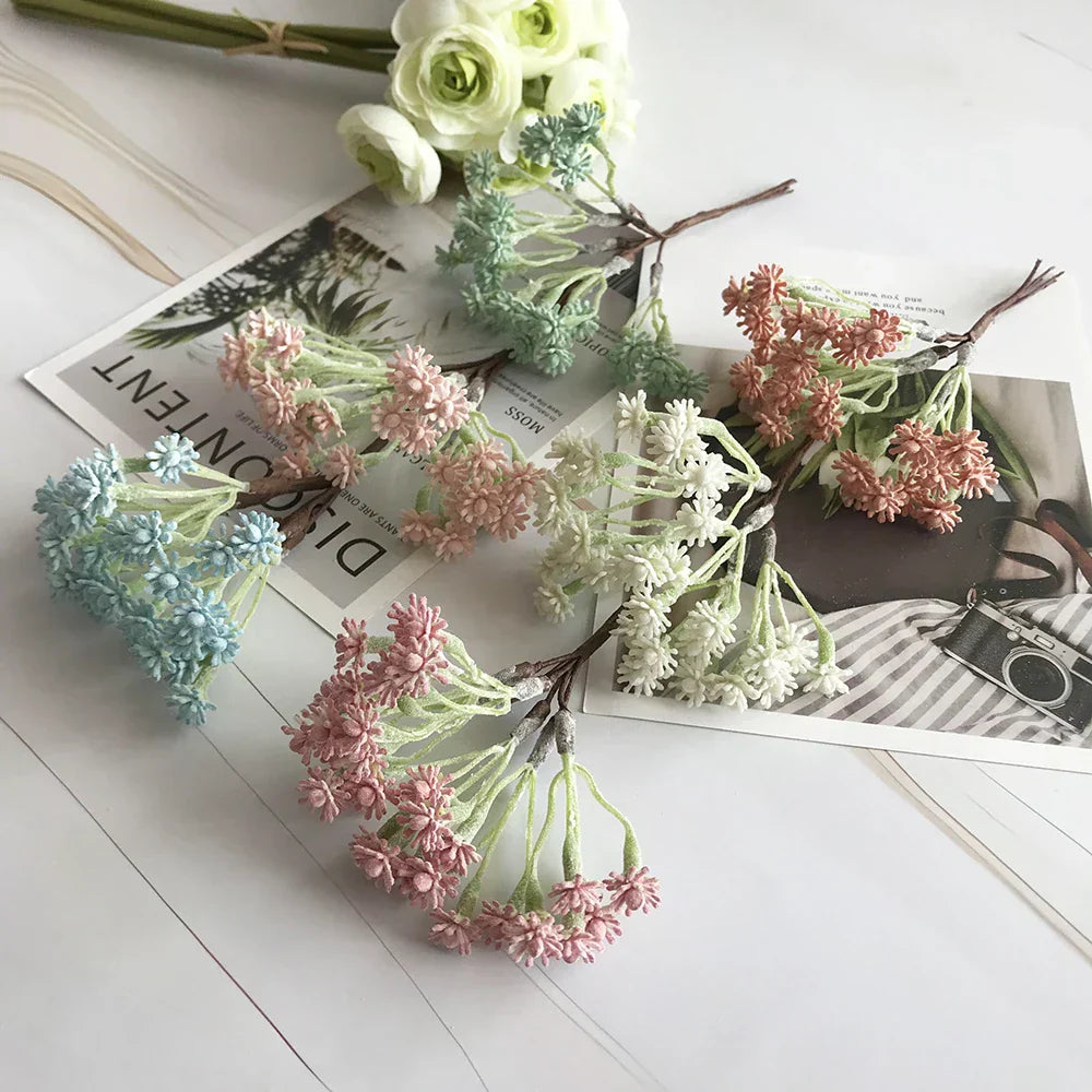 DecorBites™ Decorative Vase Set for Home, Christmas, Wedding, and Gifts