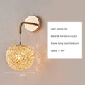DecorBites™ Crystal Wall Lights Sconce for Bedroom Foyer Bedside Aisle.
