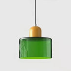 Vintage Stained Glass Mini Pendant Light