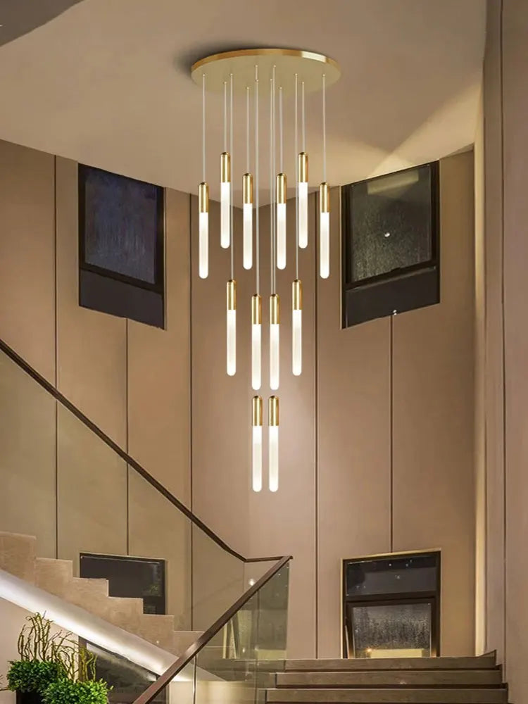 DecorBites™ ثريا LED: مصباح سقف متدلي عصري للدرج والمطبخ لتزيين المنزل