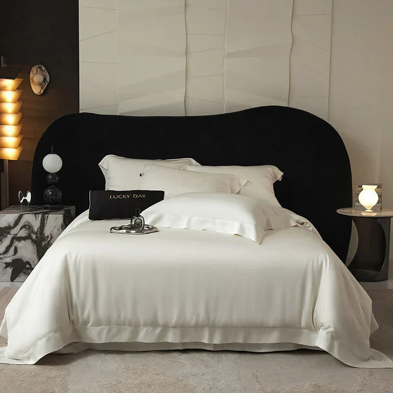 DecorBites™ 1000TC Lyocell Eucalyptus Fiber Bedding Set for Super Soft Silky Feel