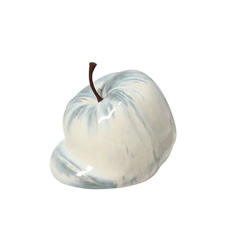 DecorBites™ Abstract Melting Apple Ceramic Ornaments Home Decor Handicrafts